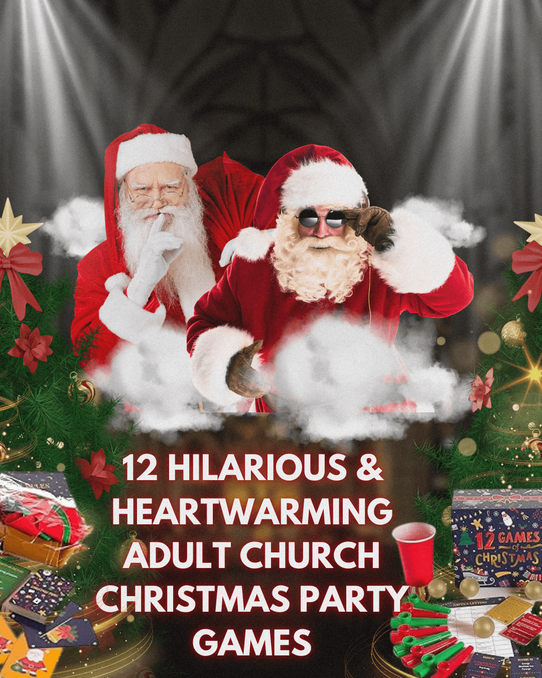 12 Hilarious & Heartwarming Adult Church Christmas Party Games - Tree Treasures