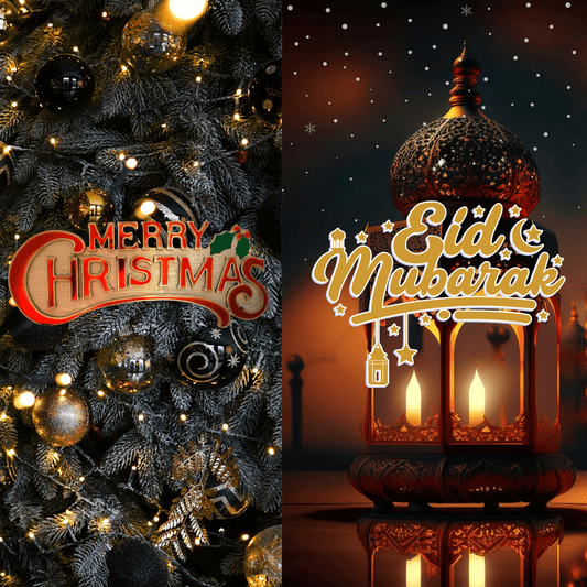 Christmas and Eid Same Day - Tree Treasures