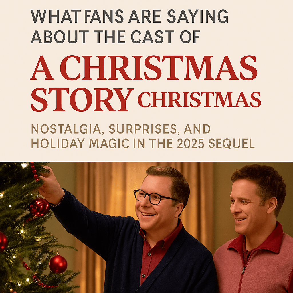What Fans Are Saying About the Cast of A Christmas Story Christmas - Tree Treasures