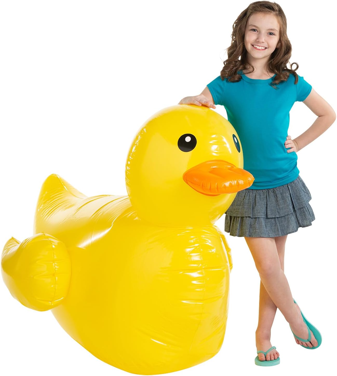 4 Foot Christmas Blow - Up Duck - Tree Treasures