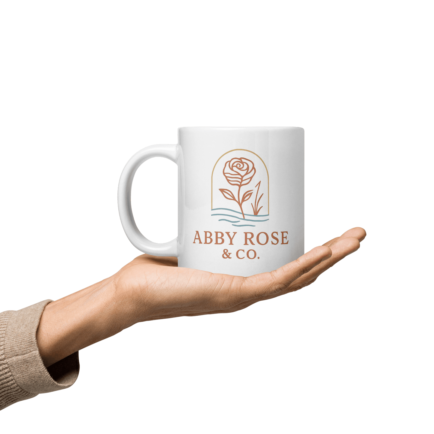 Abby Rose & Co. 20oz Ceramic Mug - Tree Treasures