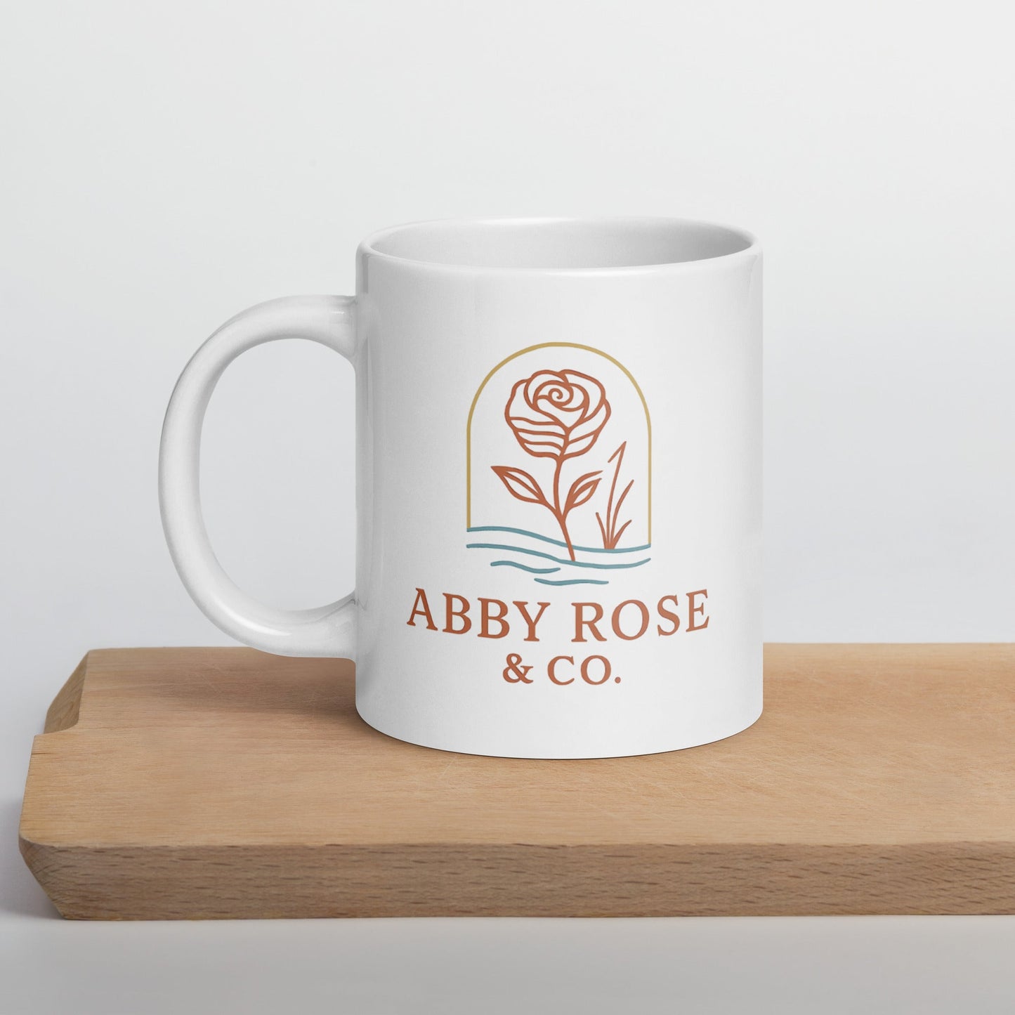 Abby Rose & Co. 20oz Ceramic Mug - Tree Treasures