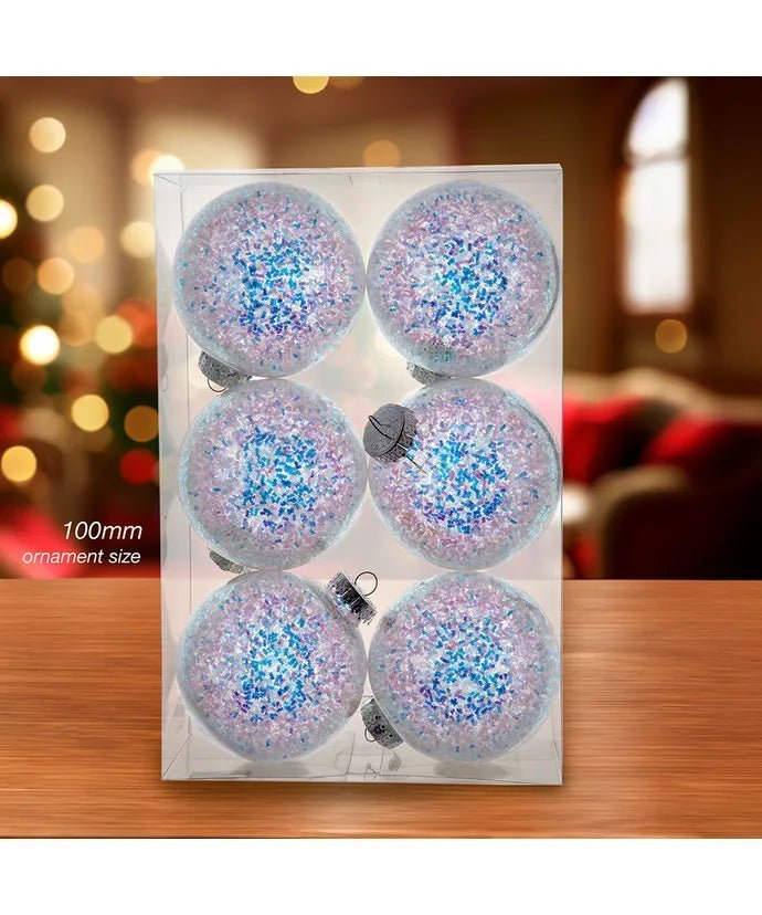 Baby Girl Glass Ornament Set – 4 Pieces – Noble Gems - Tree Treasures