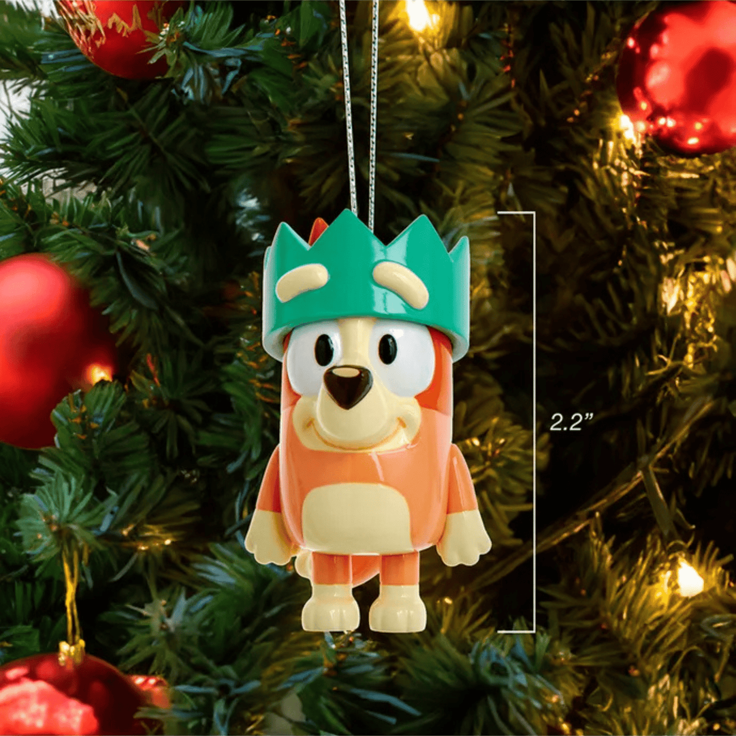Bluey™ Ornament for Personalization – Customizable Christmas Cracker Design - Tree Treasures