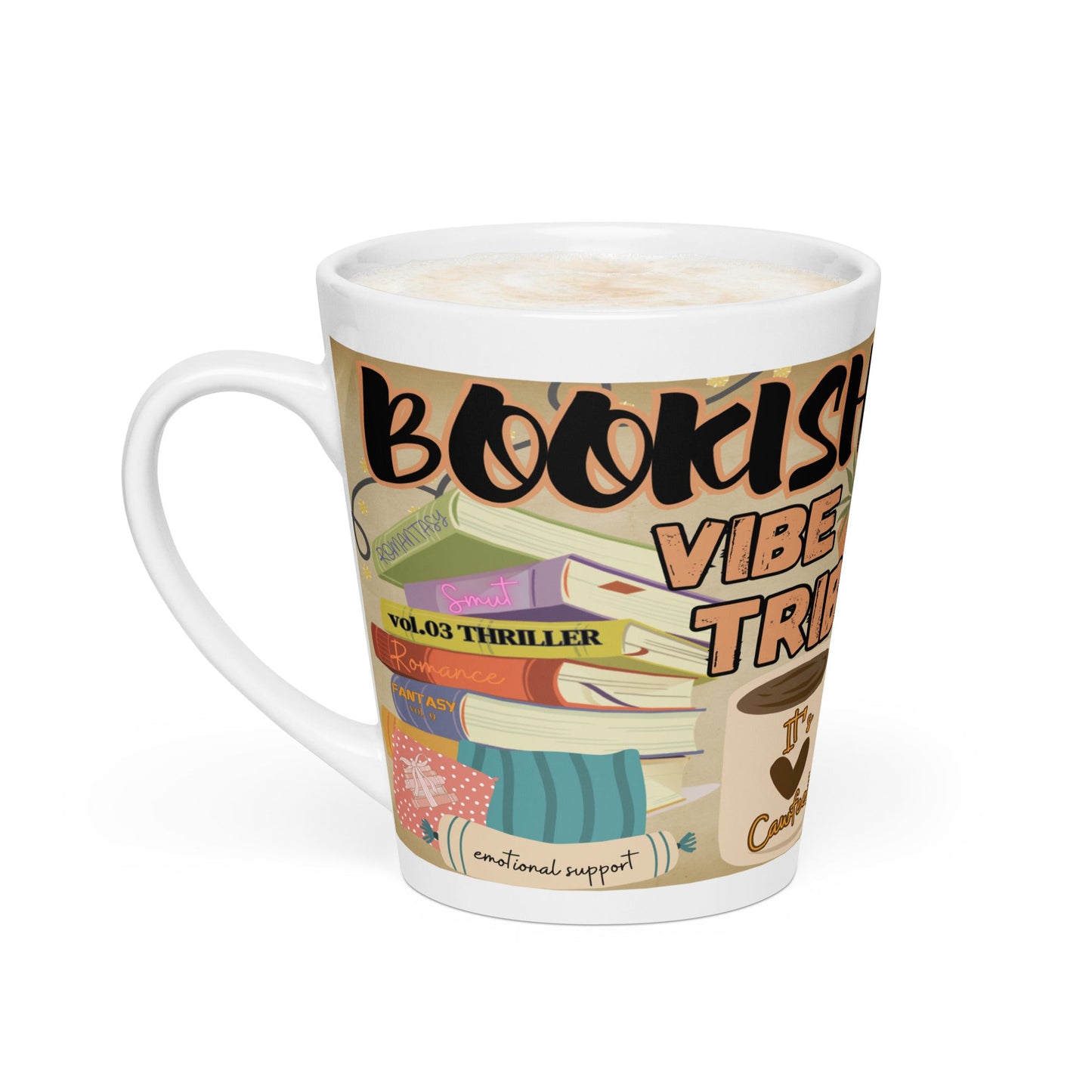 Bookish Vibe Tribe Mug – Cozy Coffee Cup for Avid Readers & Book Lovers - Tree Treasures