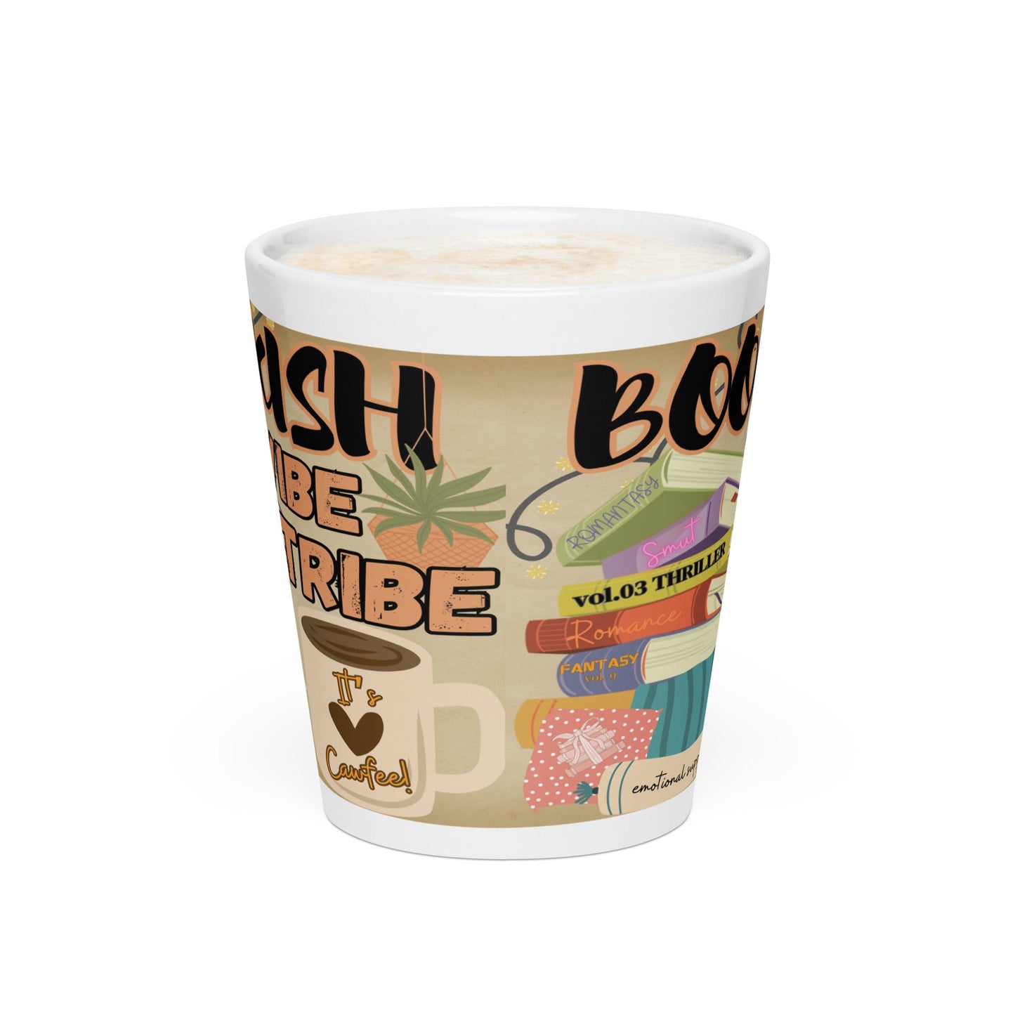 Bookish Vibe Tribe Mug – Cozy Coffee Cup for Avid Readers & Book Lovers - Tree Treasures