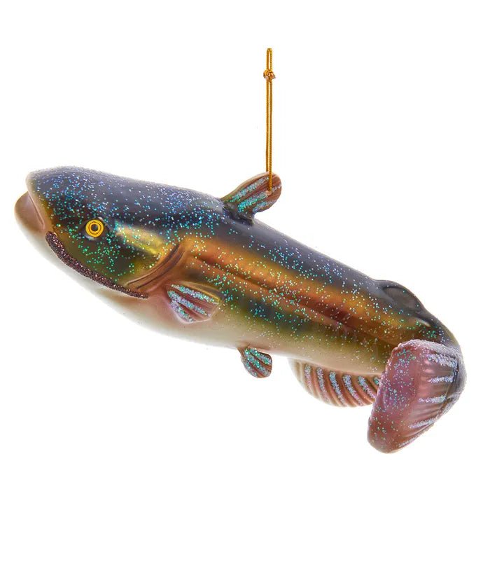 Catfish Ocean Sea Life Ornament – 6.25 - Inch Noble Gems - Tree Treasures