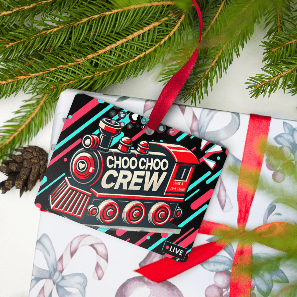 Choo Choo Crew Metal Ornament - Tree Treasures