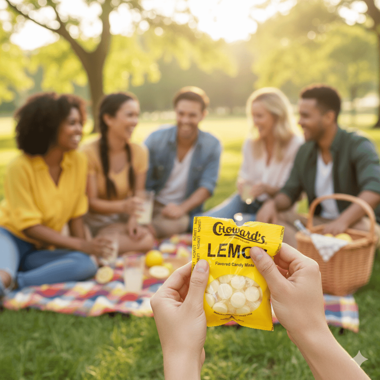 Choward's Lemon Mints 3 OZ Peg Bag - Tree Treasures