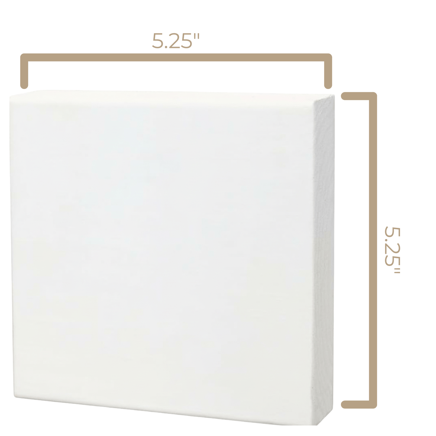 Christmas Begins Small Talk Square – 5.25"x5.25" Rustic Wooden Sign, Inspirational Holiday Décor - Tree Treasures