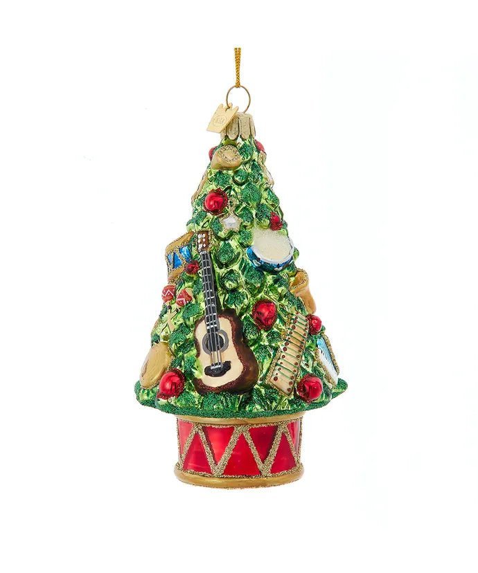 Christmas Tree with Instruments Ornament – Noble Gems 5 - Inch - Tree Treasures