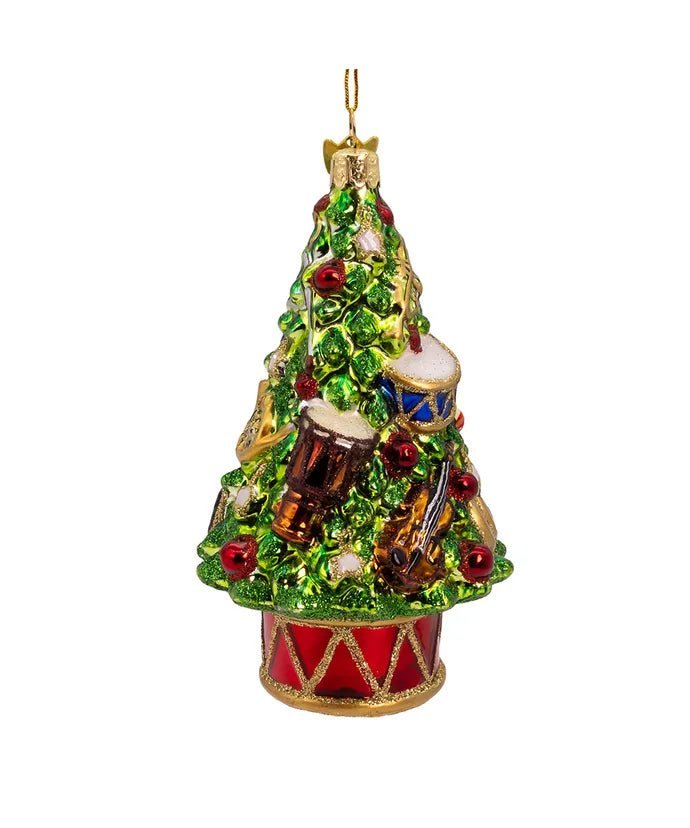 Christmas Tree with Instruments Ornament – Noble Gems 5 - Inch - Tree Treasures