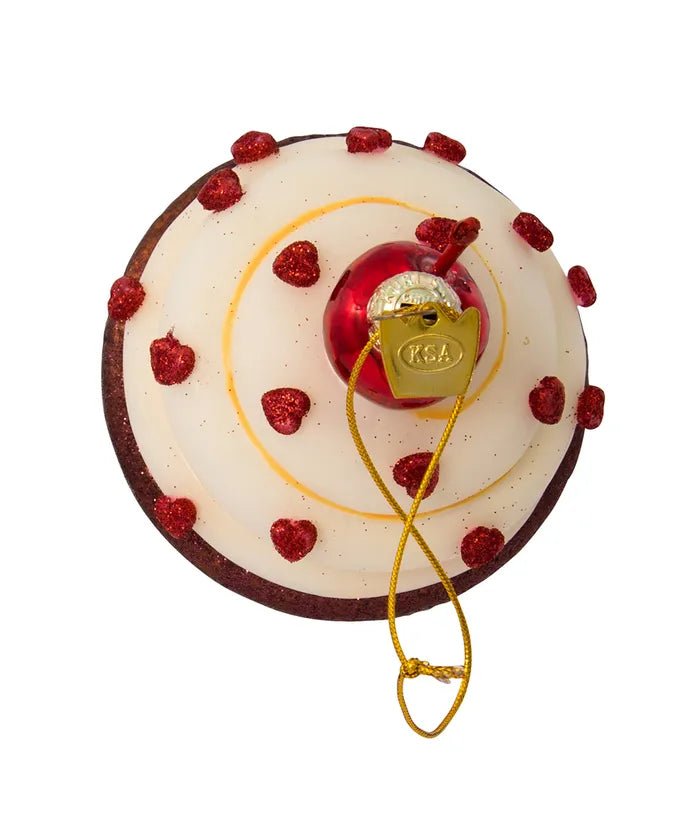 Cupcake Glass Ornament Set – 3.65 - Inch Noble Gems (3 Pieces) - Tree Treasures