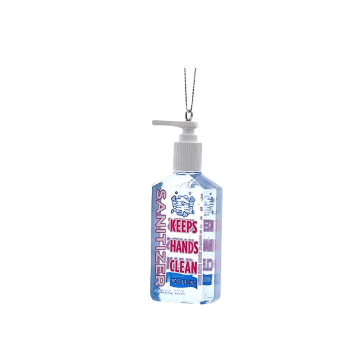 Hand Sanitizer Ornament – Funny Pandemic - Inspired Holiday Décor - Tree Treasures