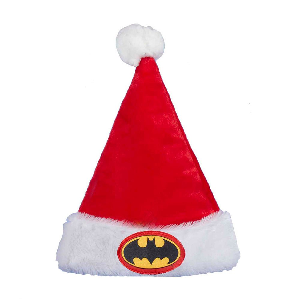 Kurt Adler 16" Batman™ Santa Claus Hat – Holiday Fun for Superhero Fans - Tree Treasures