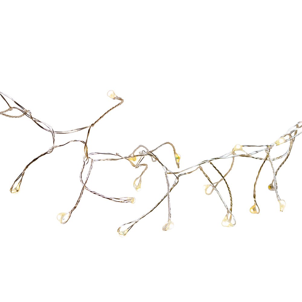 KURT ADLER 180L USB TWINKLE FAIRY LED CLUSTER LIGHTS - Tree Treasures