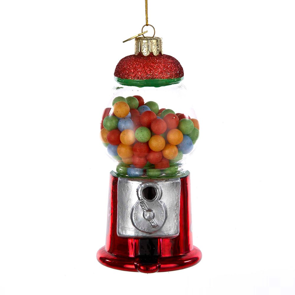 KURT ADLER 4.5" NOBLE GEMS GUMBALL MACHINE ORNAMENT - Tree Treasures