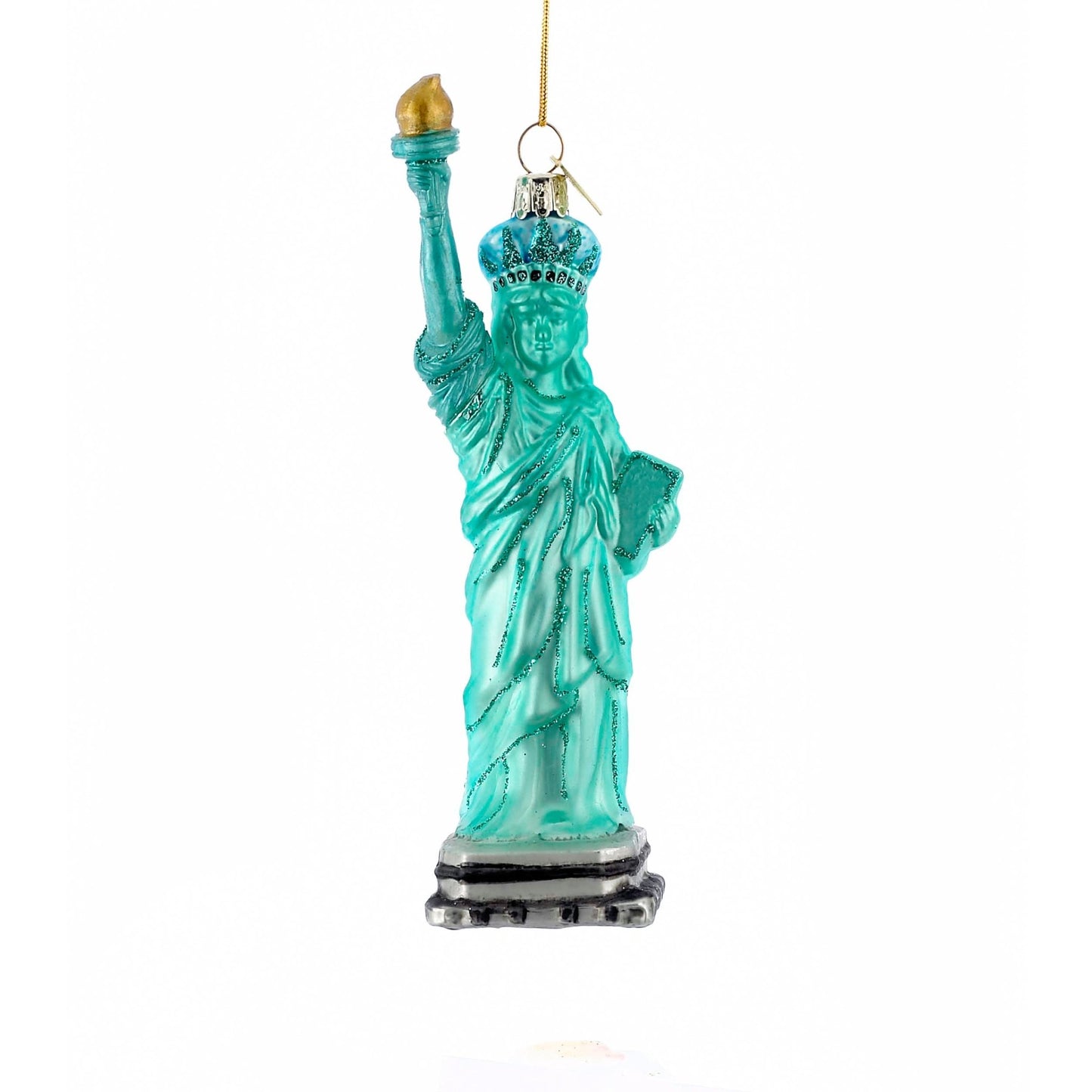 KURT ADLER 5.5" NOBLE GEMS STATUE OF LIBERTY - Tree Treasures
