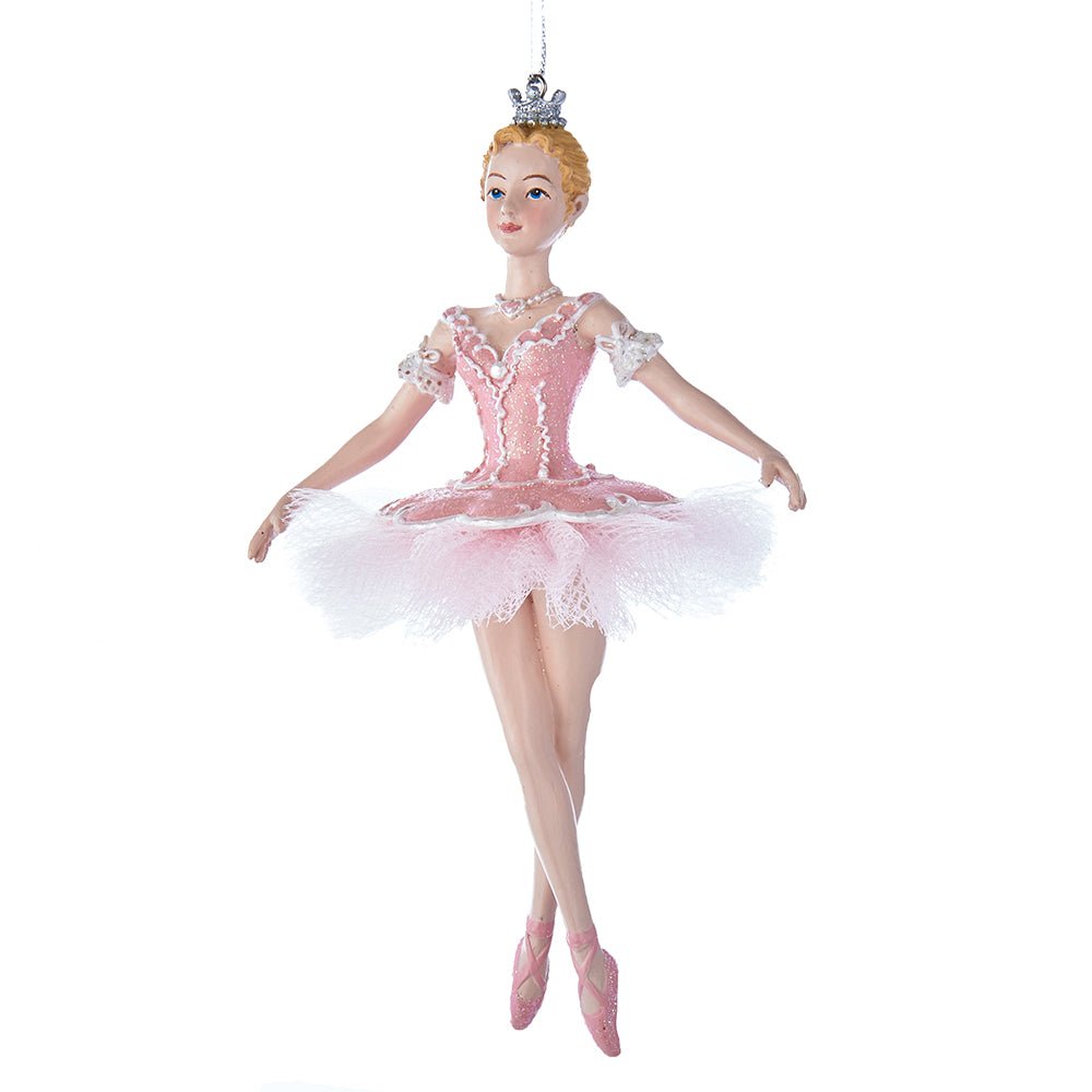 KURT ADLER 6" SLEEPING BEAUTY BALLERINA ORNAMENT - Tree Treasures