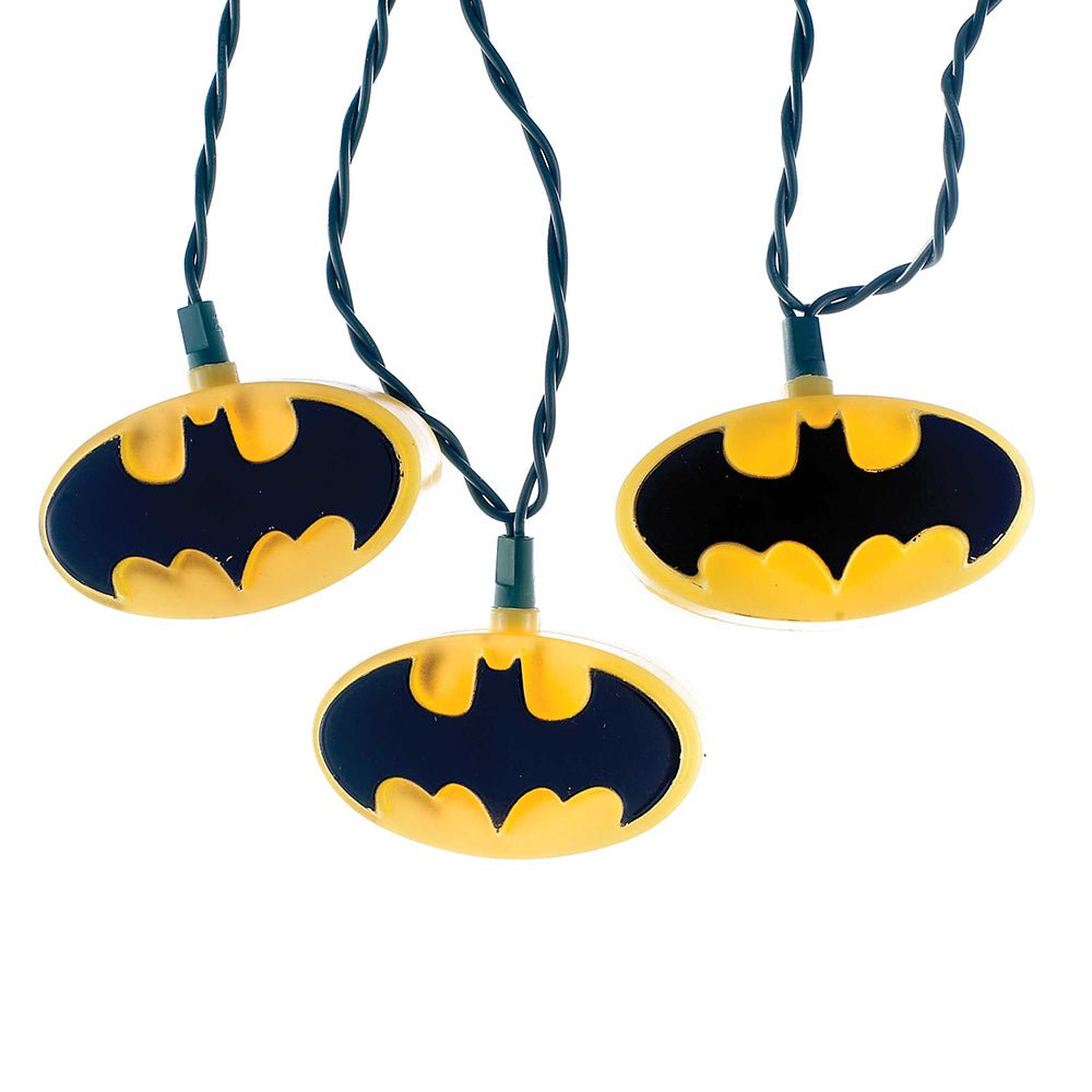 Kurt Adler 9' UL 10L Batman™ Christmas Light Set - Tree Treasures