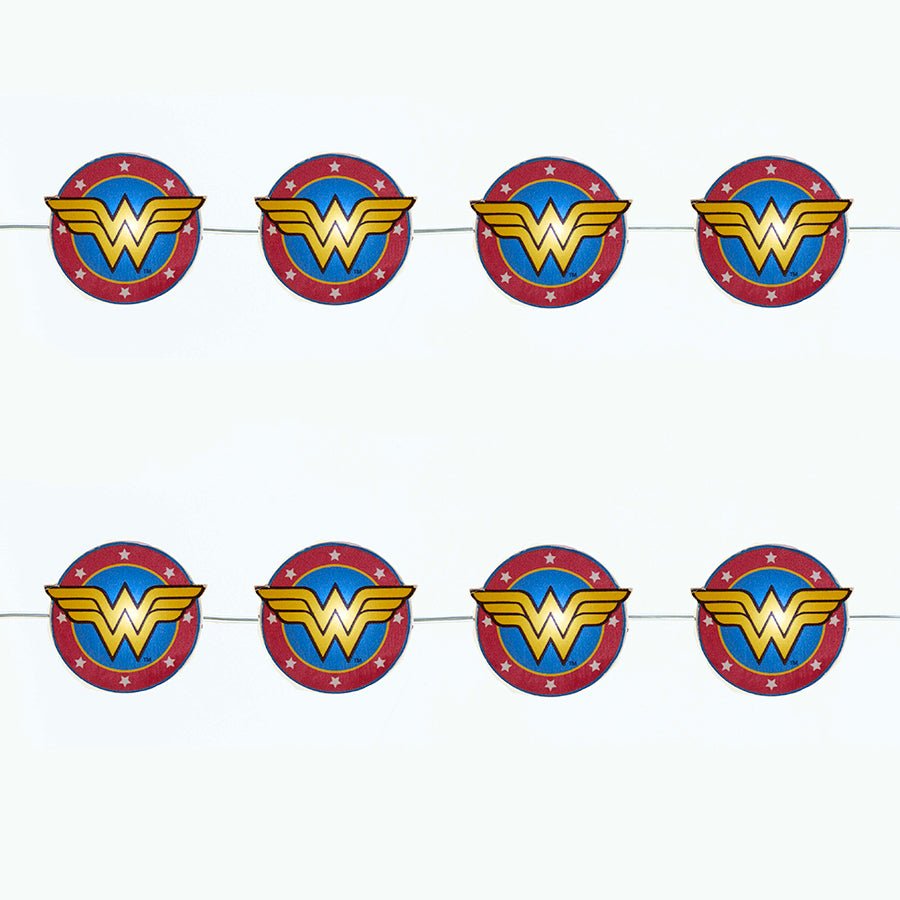 Kurt Adler 9' Wonder Woman™ LED Fairy Light Set – Battery Operated - Tree Treasures