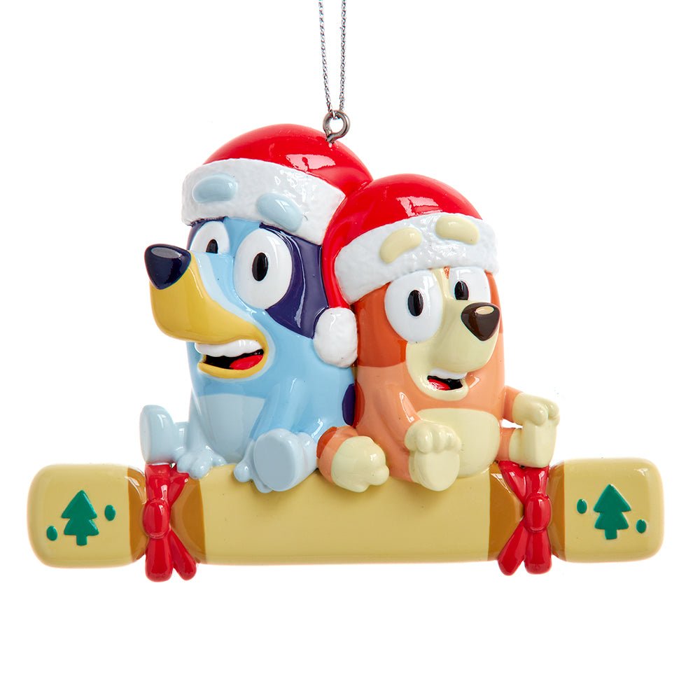 Kurt Adler Bluey™ & Bingo Ornament for Personalization - Tree Treasures