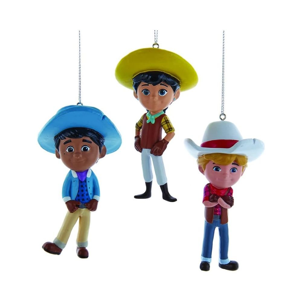 Kurt Adler Dino Ranch™ Ornaments, 3 - Piece Set - Tree Treasures