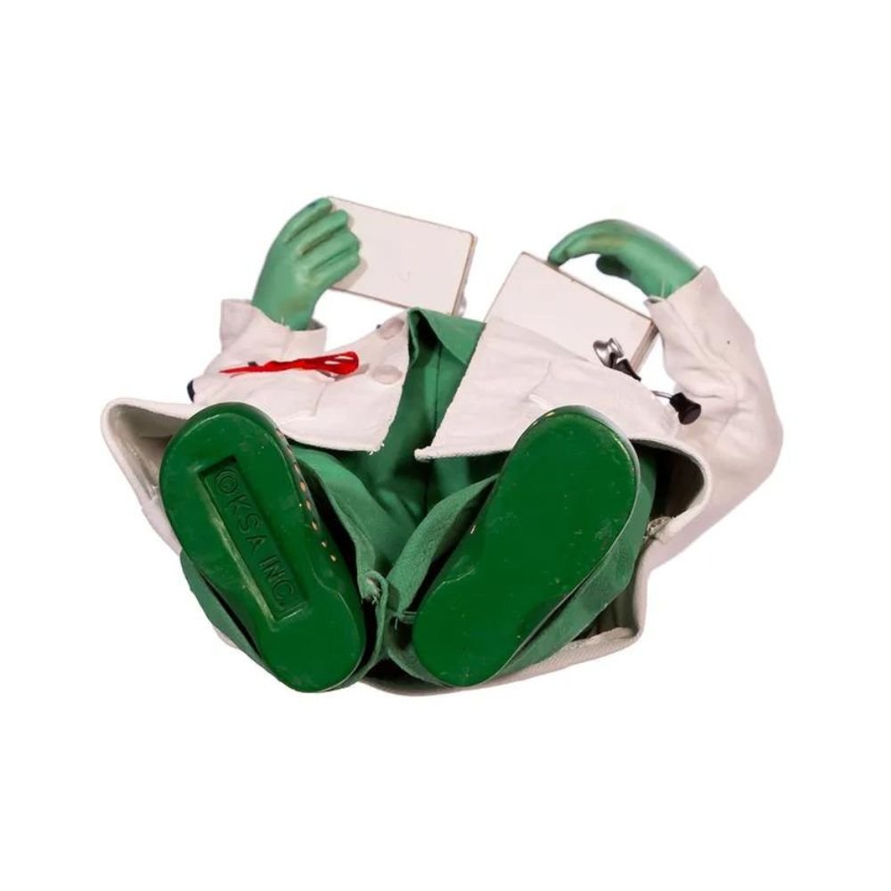 Kurt Adler Fabriché™ Doctor Santa Holding Face Masks, 10.5 Inches - Tree Treasures