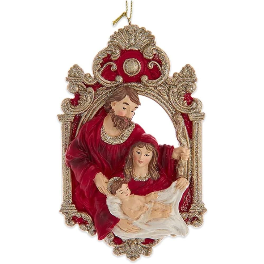 Kurt Adler Holy Family Christmas Ornament, 5.25 Inches - Tree Treasures