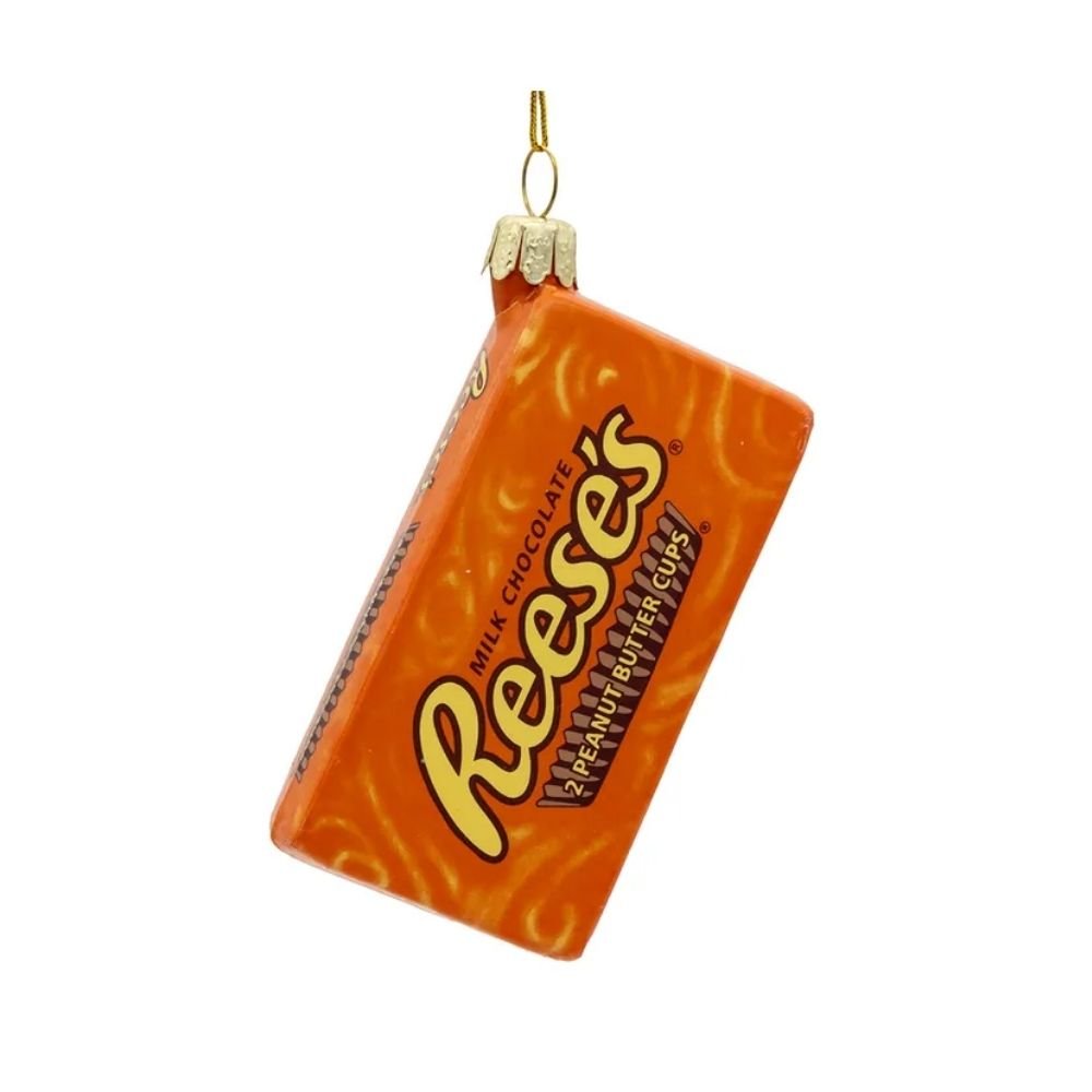 Kurt Adler REESE'S Glass Ornament, 4 - inches - Tree Treasures
