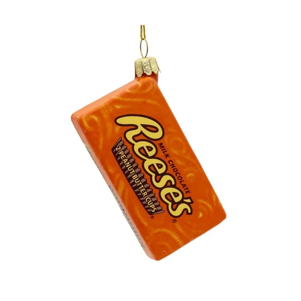 Kurt Adler REESE'S Glass Ornament, 4 - inches - Tree Treasures