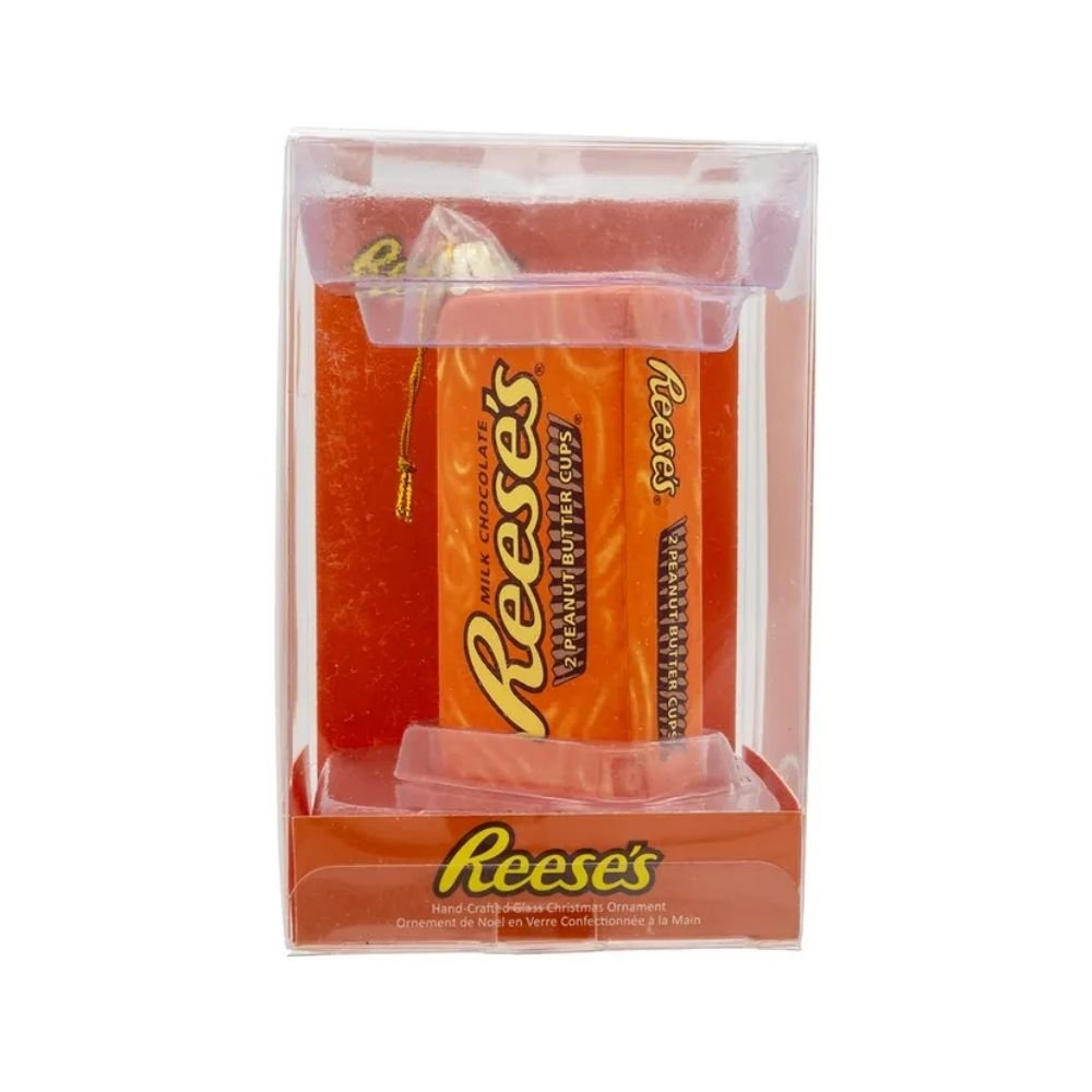 Kurt Adler REESE'S Glass Ornament, 4 - inches - Tree Treasures