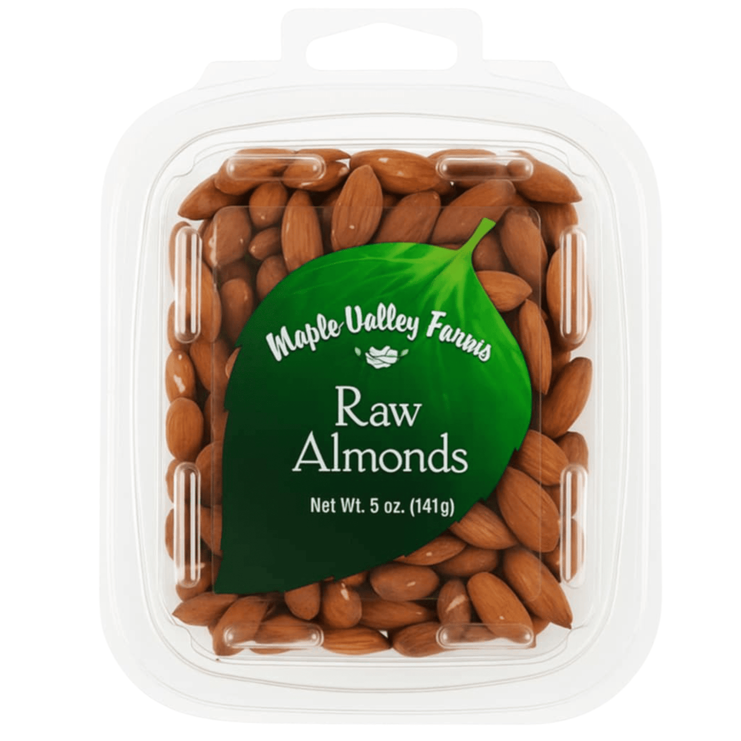 Maple Valley Farms Raw Almonds 5 OZ Tub - Tree Treasures