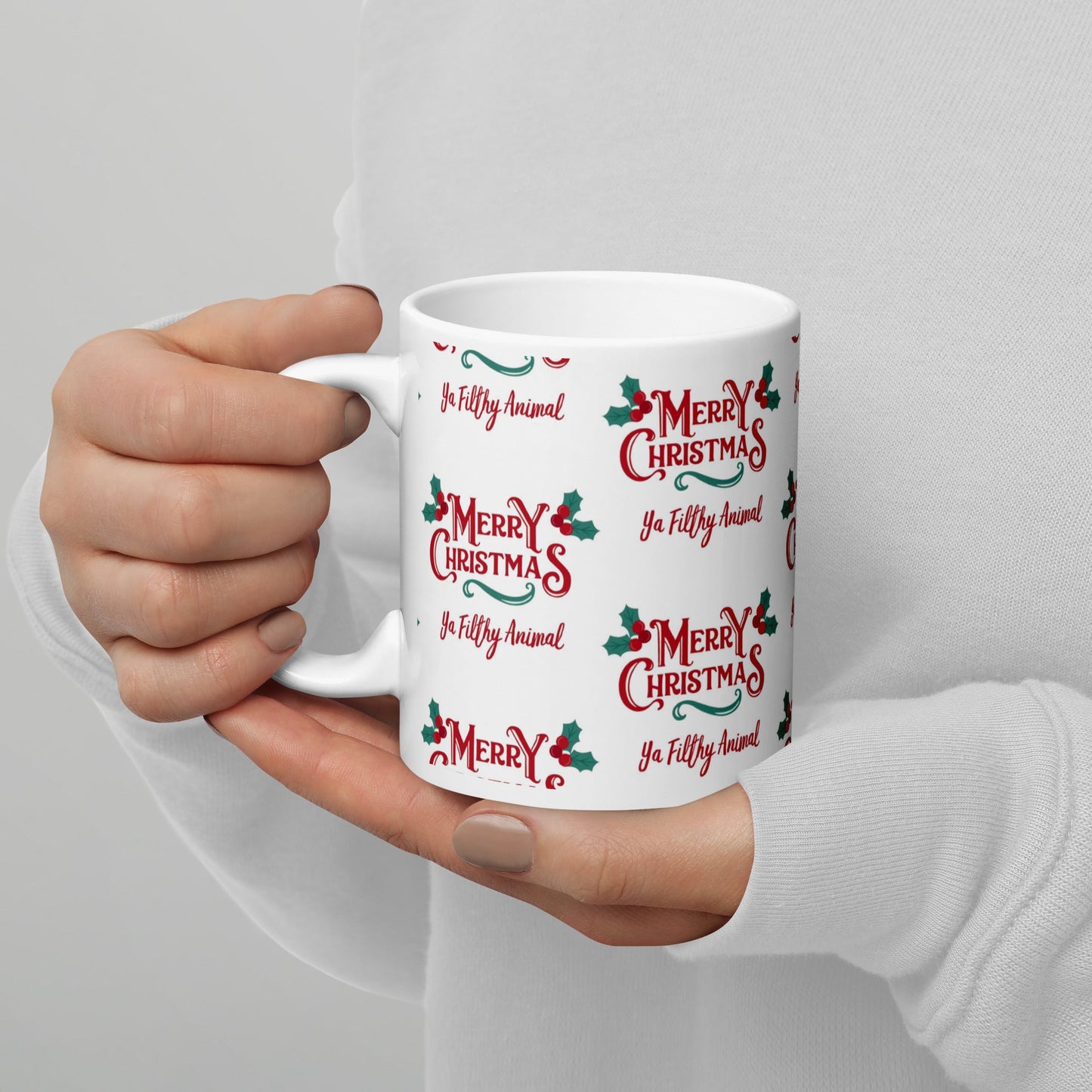 "Merry Christmas Ya Filthy Animal" Mug - Tree Treasures