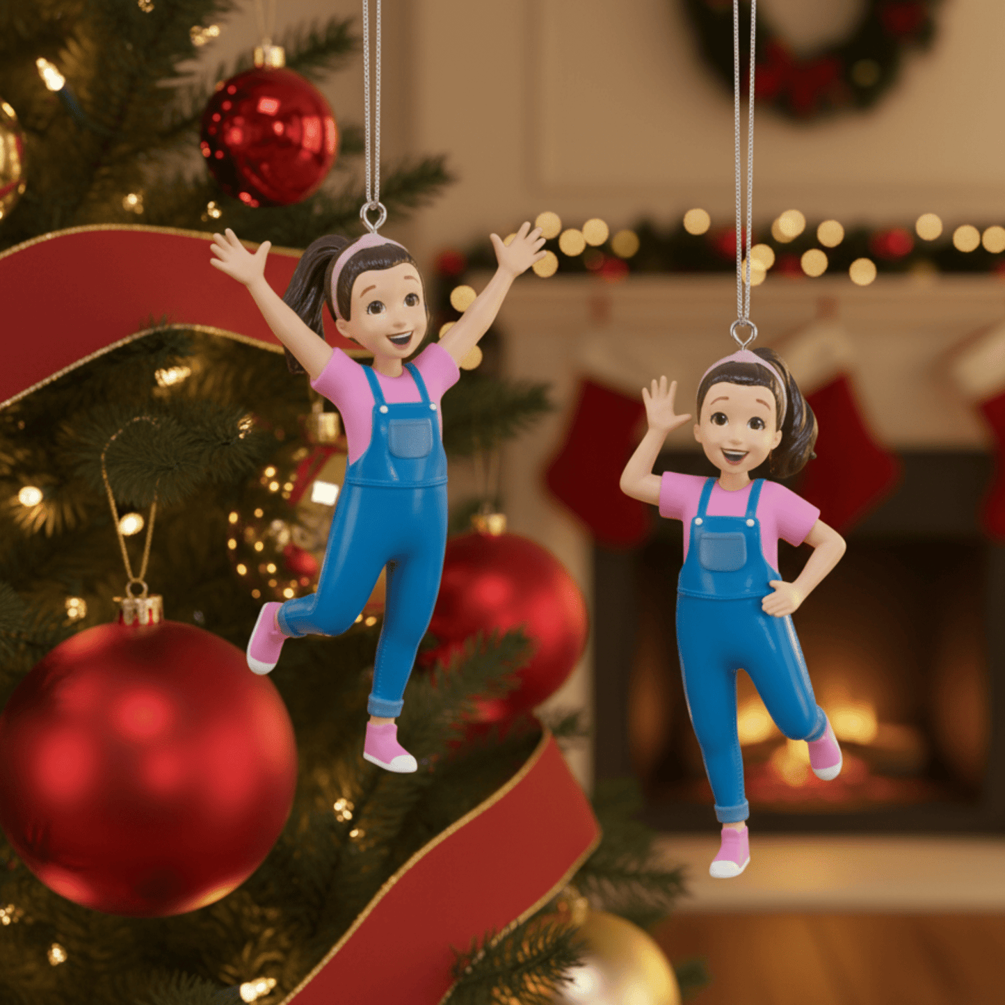 Ms. Rachel™ Figural Ornament by Kurt Adler – Adorable Holiday Keepsake for Fans and Families - Tree Treasures