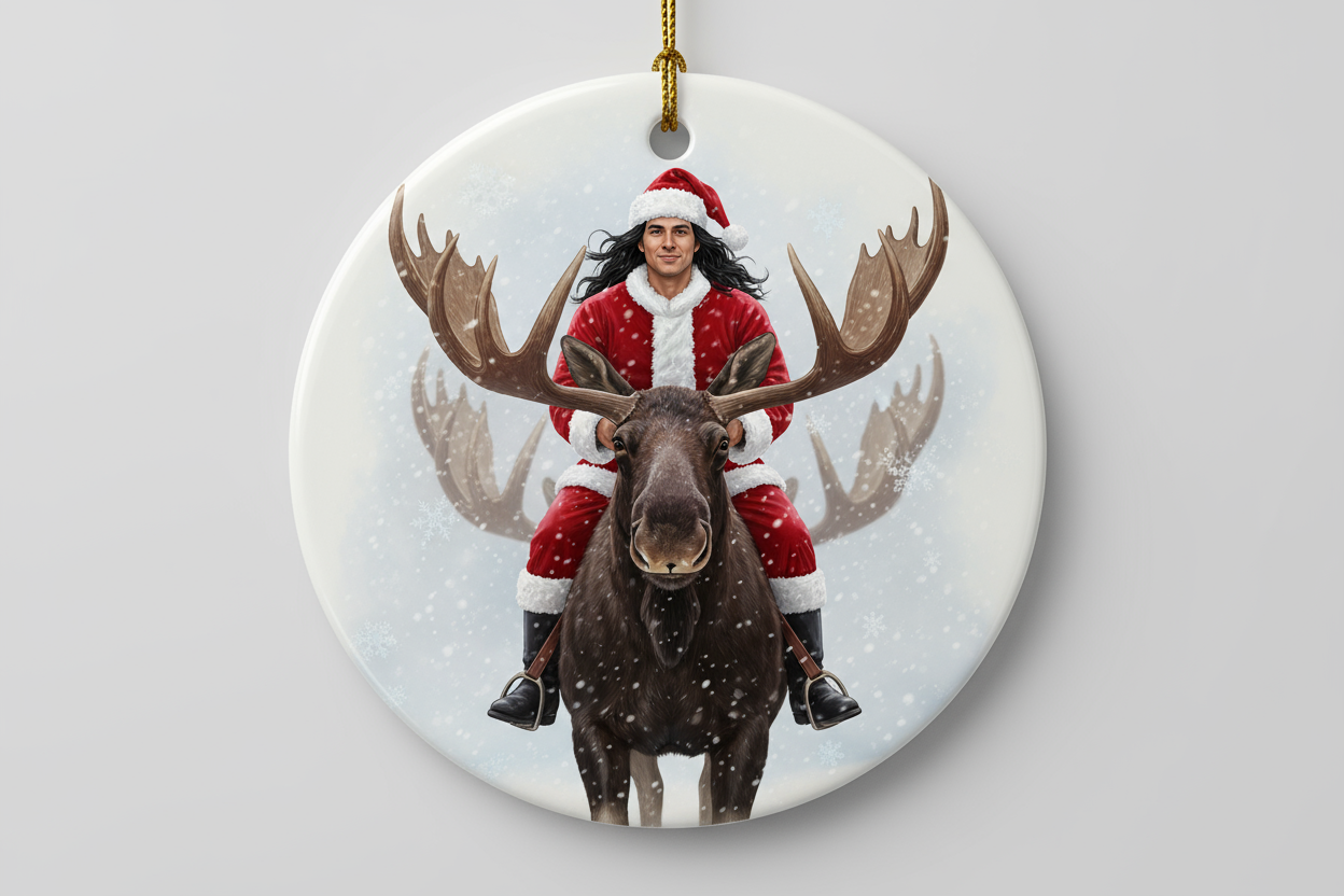 Custom Christmas Ornament — Your Idea, Artistically Brought to Life