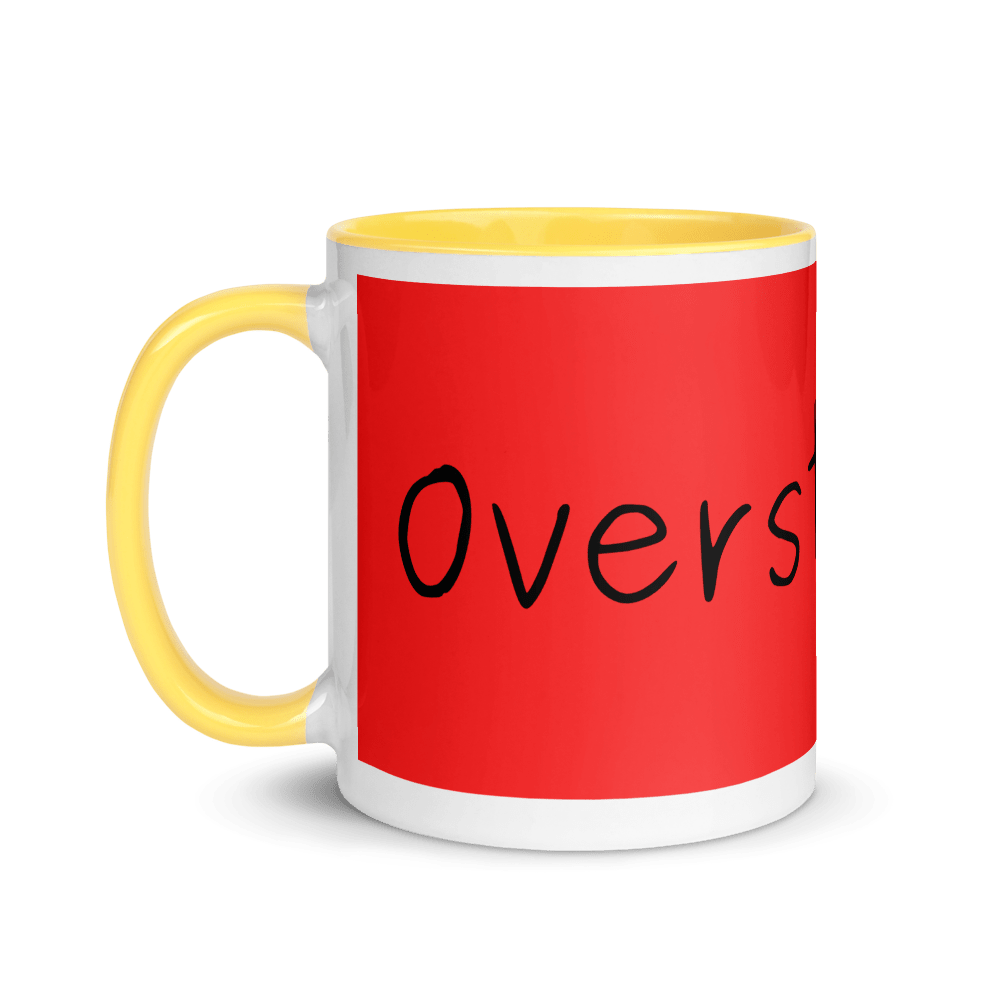 "Overstimmed" Mug - Tree Treasures