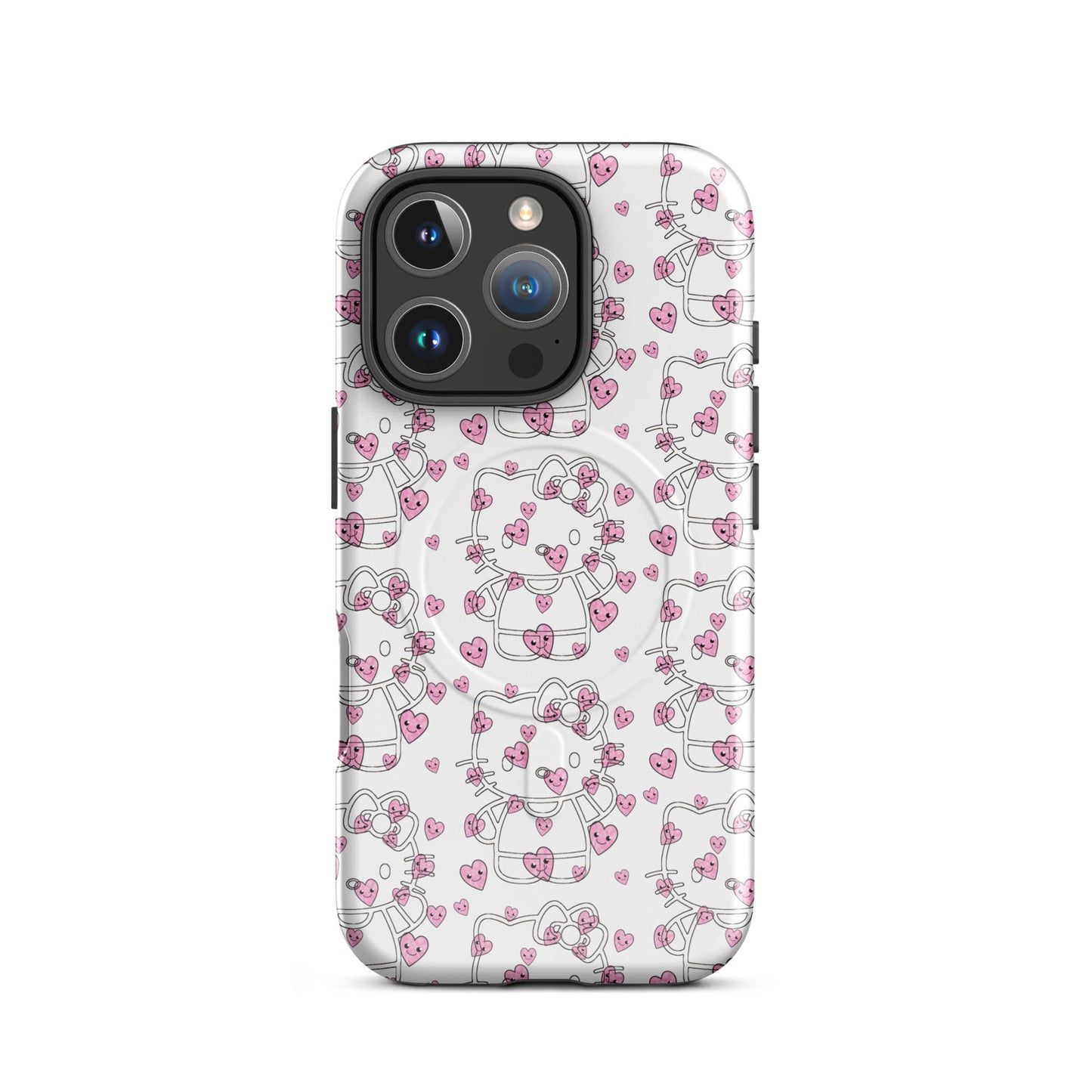 Pink Hello Kitty MagSafe® tough case for iPhone® - Tree Treasures