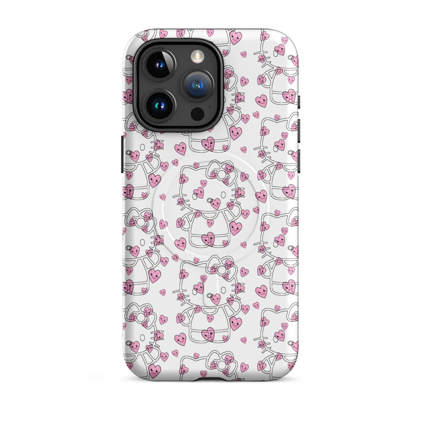 Pink Hello Kitty MagSafe® tough case for iPhone® - Tree Treasures