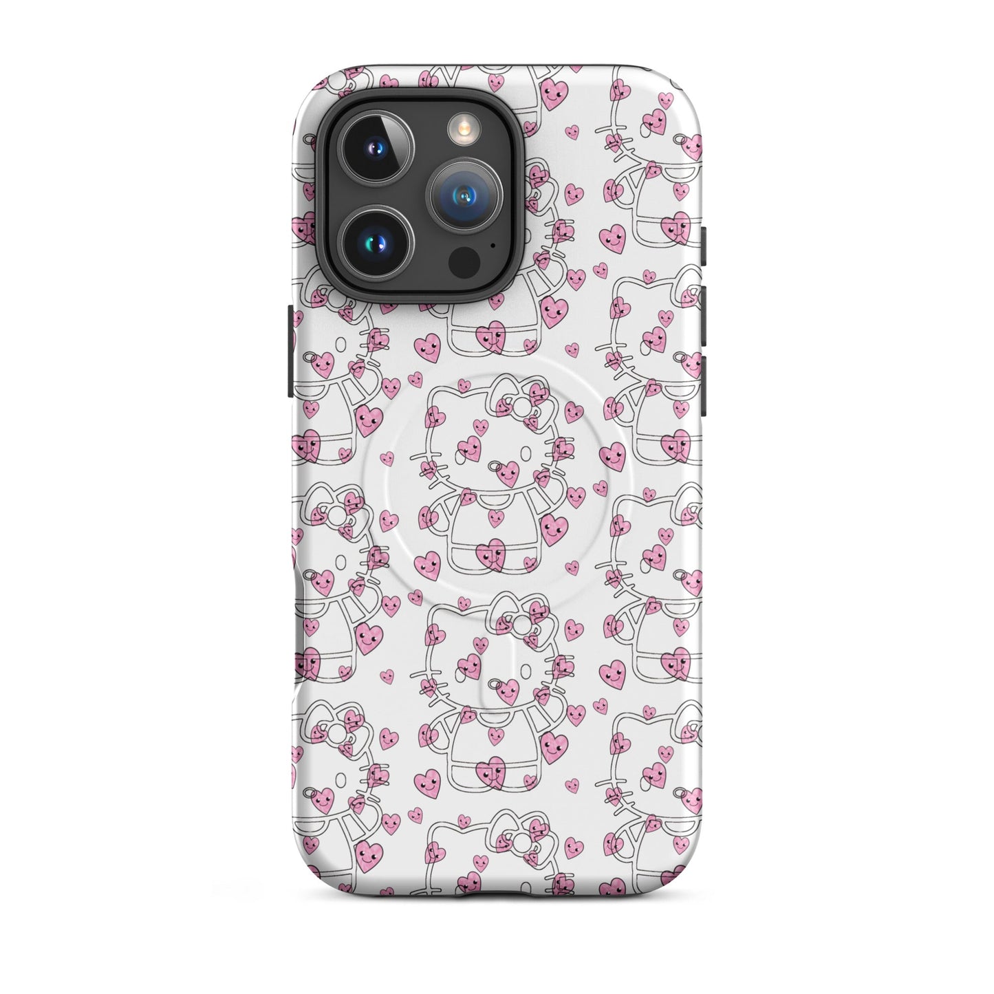 Pink Hello Kitty MagSafe® tough case for iPhone® - Tree Treasures