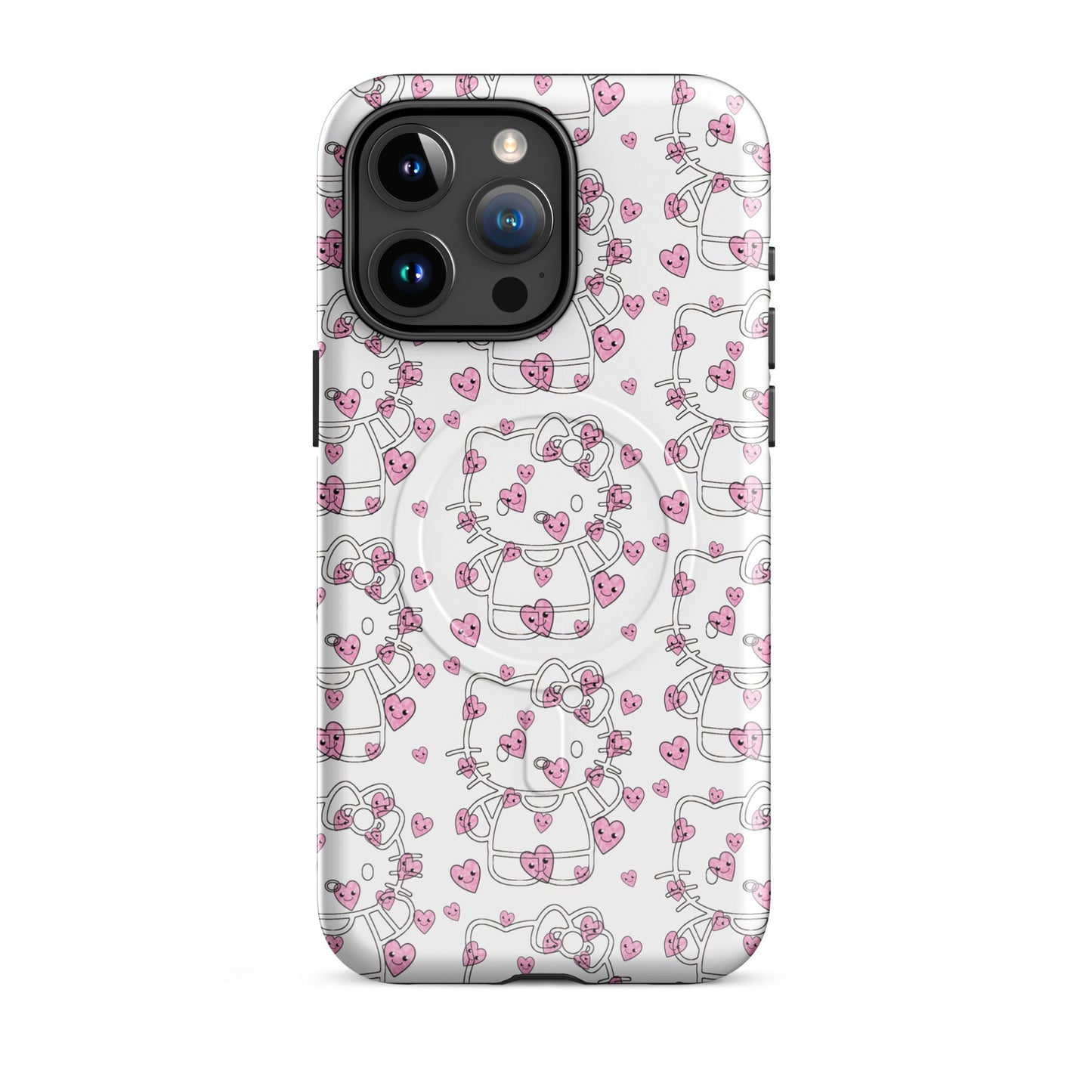 Pink Hello Kitty MagSafe® tough case for iPhone® - Tree Treasures