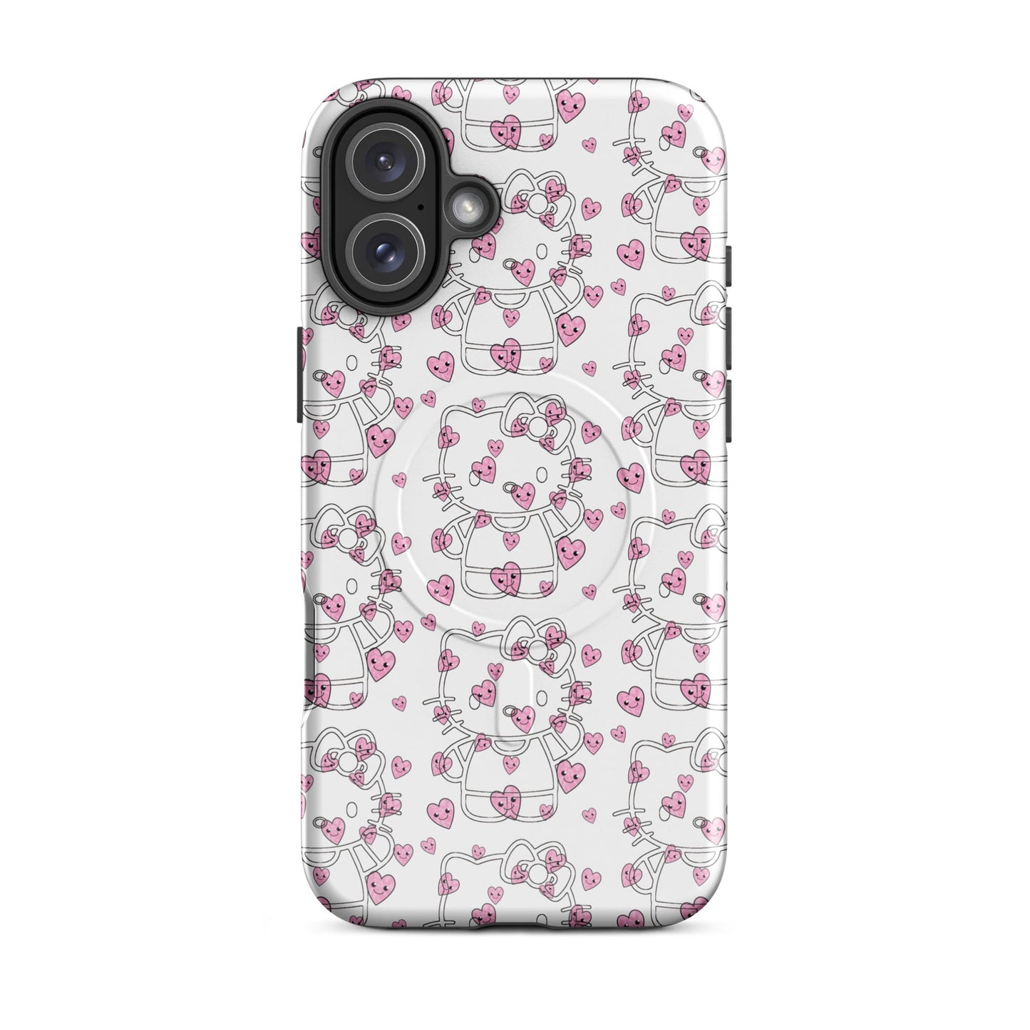 Pink Hello Kitty MagSafe® tough case for iPhone® - Tree Treasures