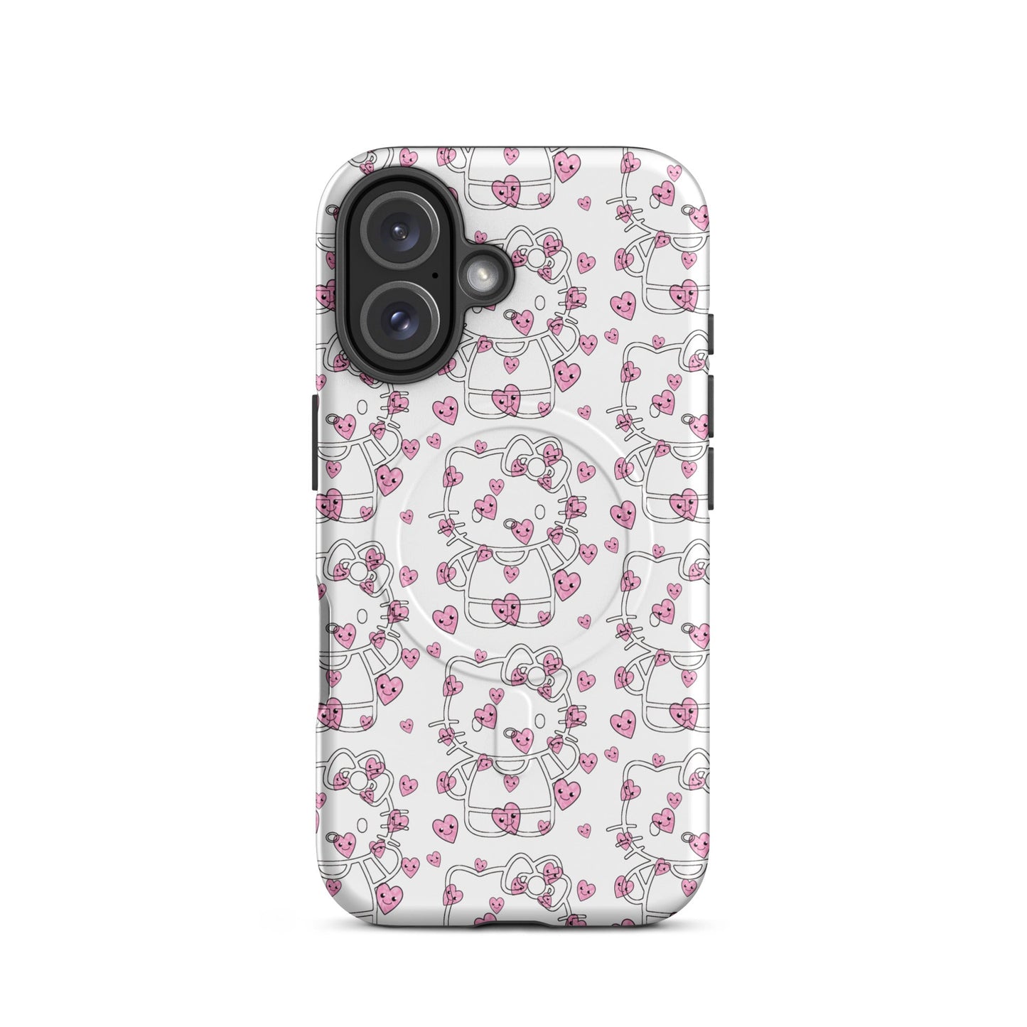 Pink Hello Kitty MagSafe® tough case for iPhone® - Tree Treasures