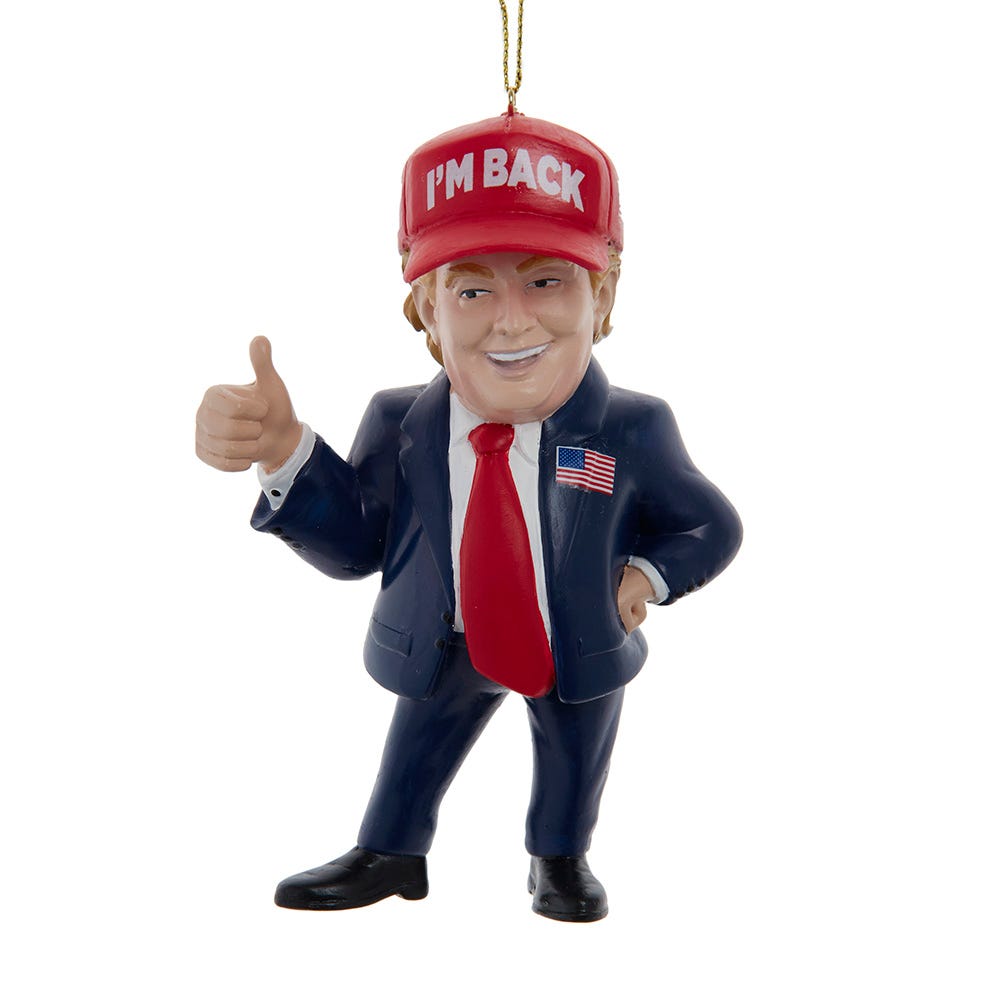 *PRESALE* Trump "I'm Back" Ornament - Tree Treasures