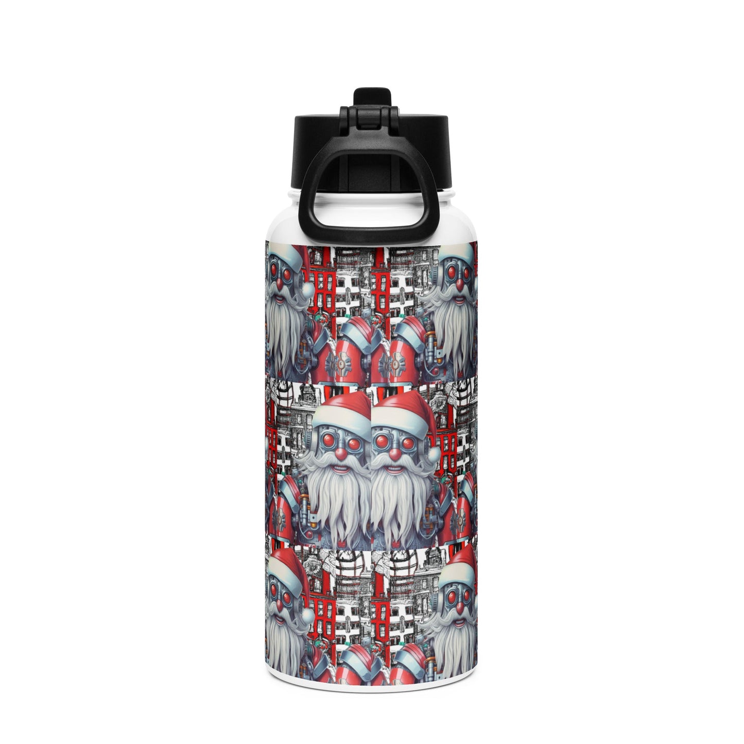 Santa 3000 Stainless Steel Water Bottle 32oz - Tree Treasures