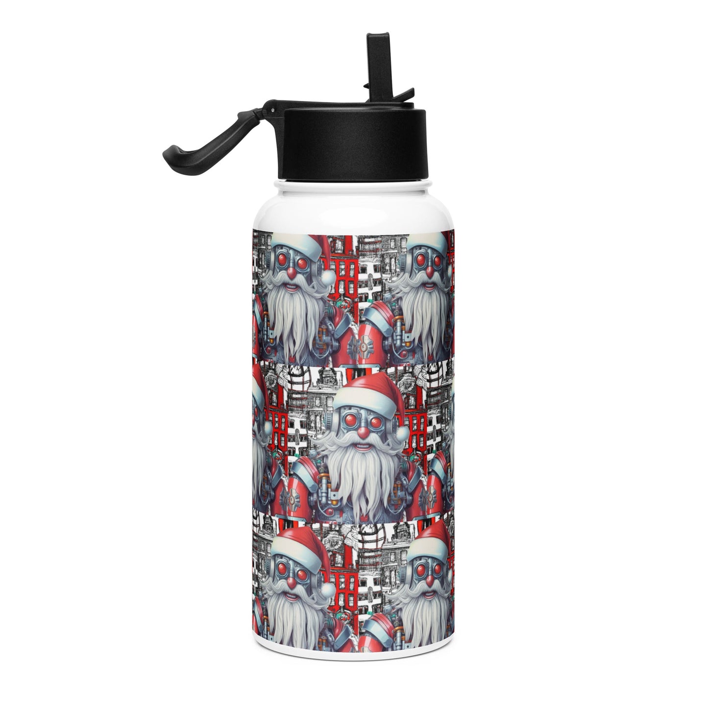 Santa 3000 Stainless Steel Water Bottle 32oz - Tree Treasures