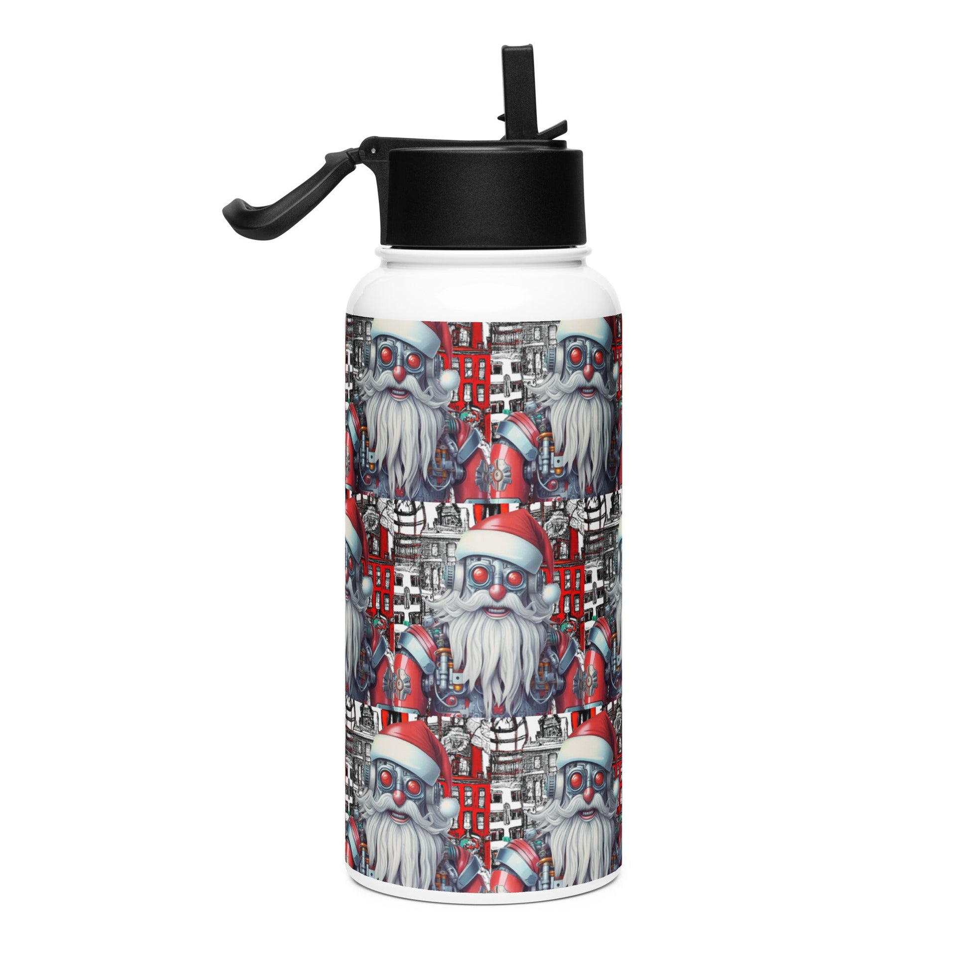 Santa 3000 Stainless Steel Water Bottle 32oz - Tree Treasures