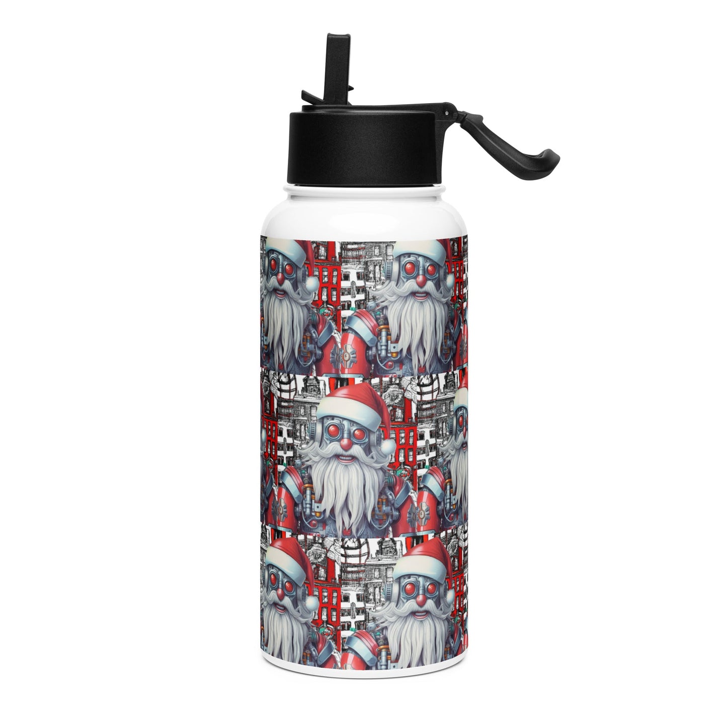Santa 3000 Stainless Steel Water Bottle 32oz - Tree Treasures