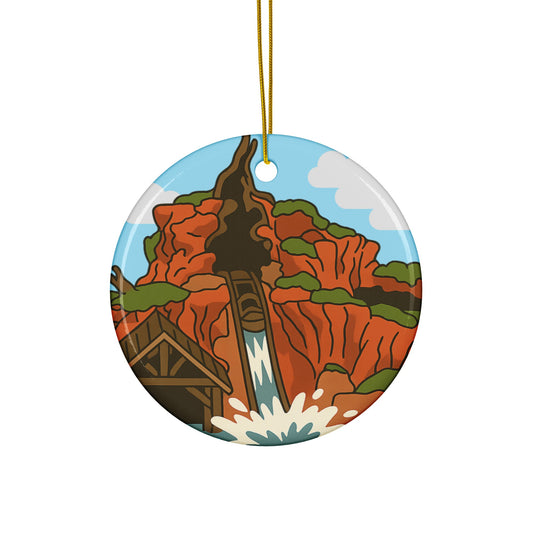 Splash Mountain Ornament – Big Drop Ride Scene - Tree Treasures