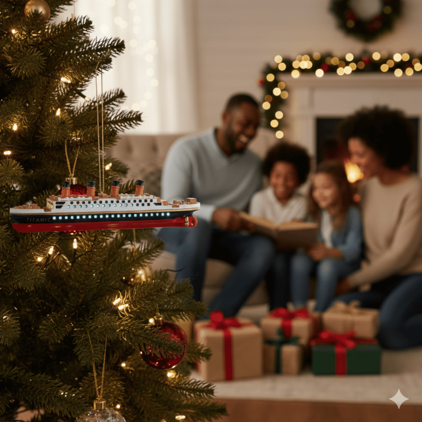 "Titanic" Boat Ornament by Kurt Adler - Tree Treasures